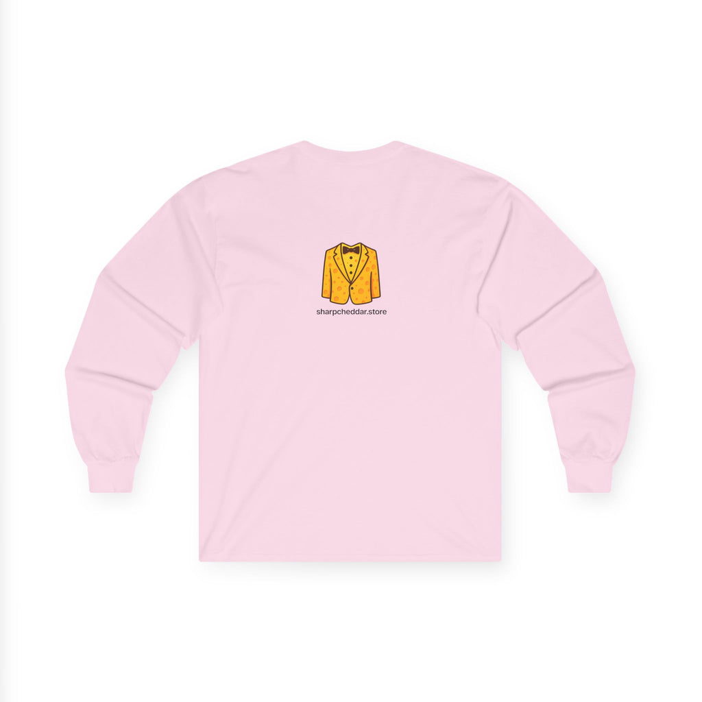 Cheesehead Cow Long Sleeve Tee