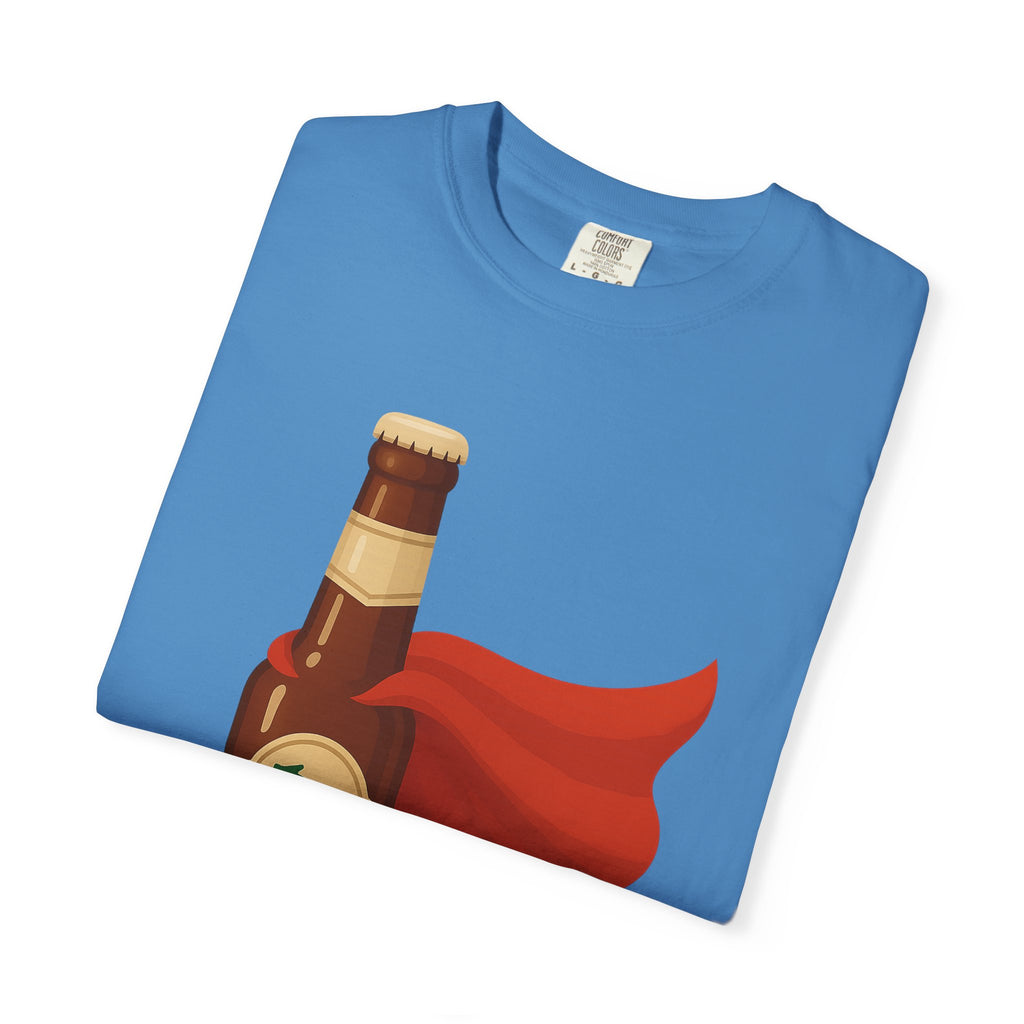 Alcohol Hero Beer Bottle T-Shirt — Funny Wisconsin Drinking Tee