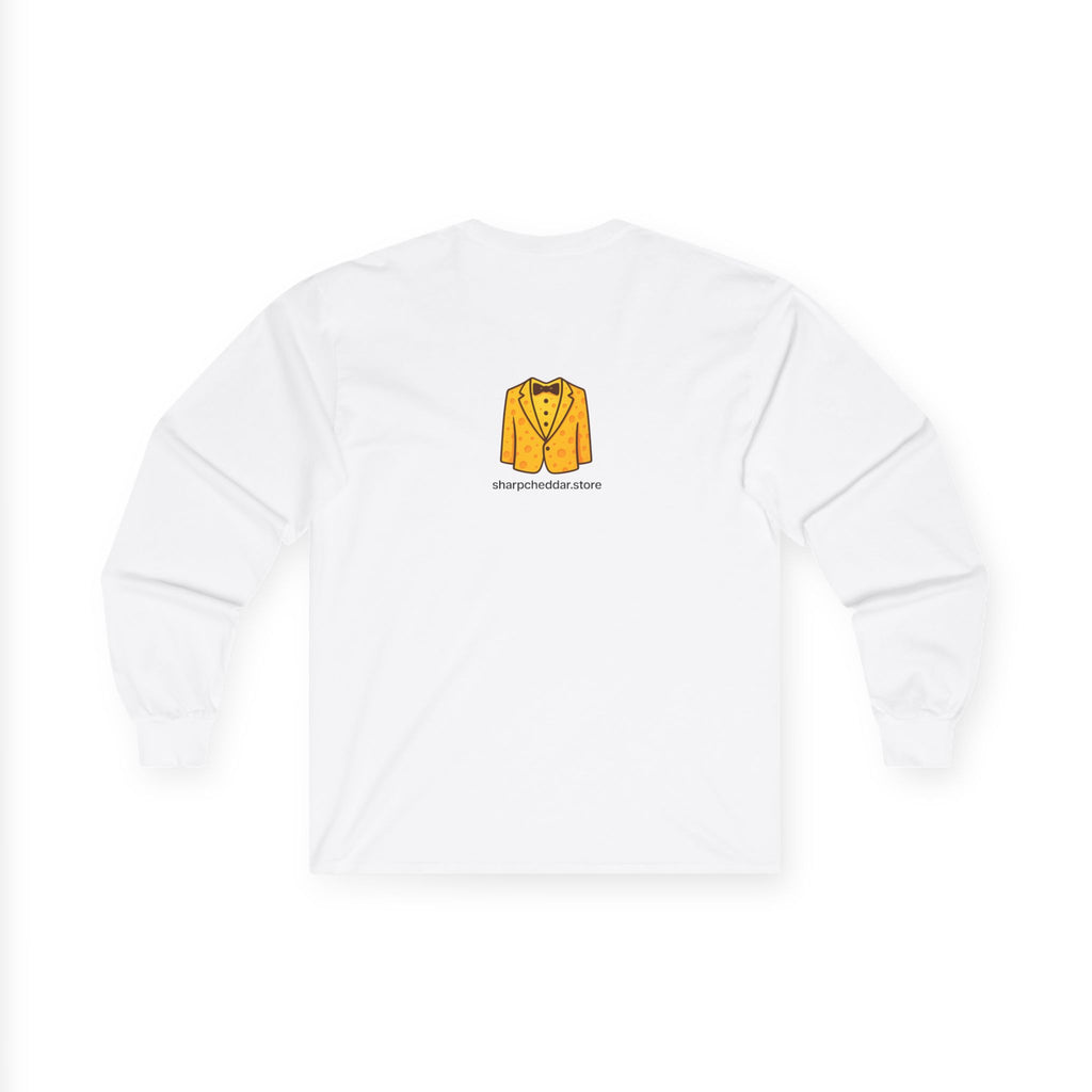 Cheesehead Cow Long Sleeve Tee