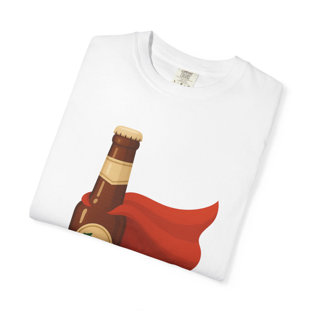 Alcohol Hero Beer Bottle T-Shirt — Funny Wisconsin Drinking Tee