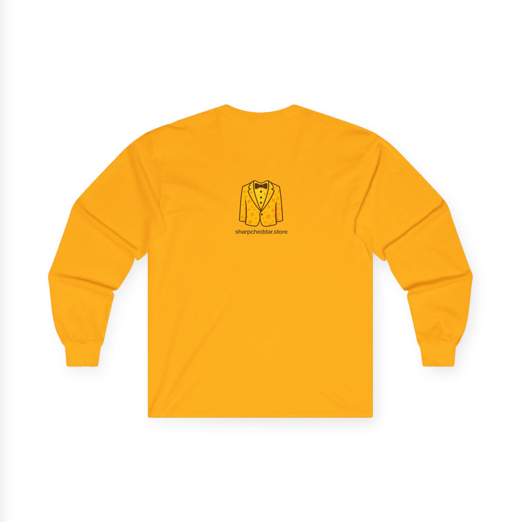 Cheesehead Cow Long Sleeve Tee