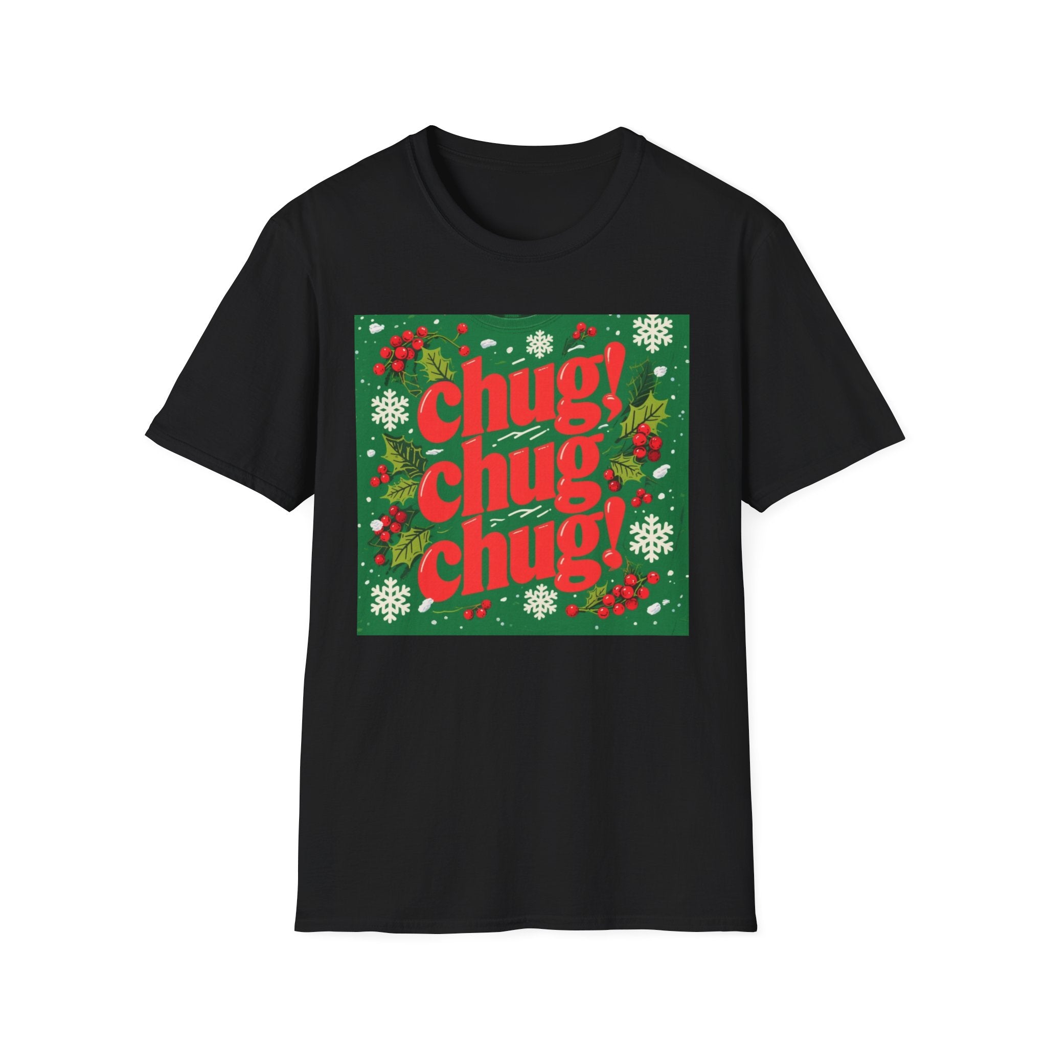 Christmas 'Chug! chug! chug!' T-Shirt