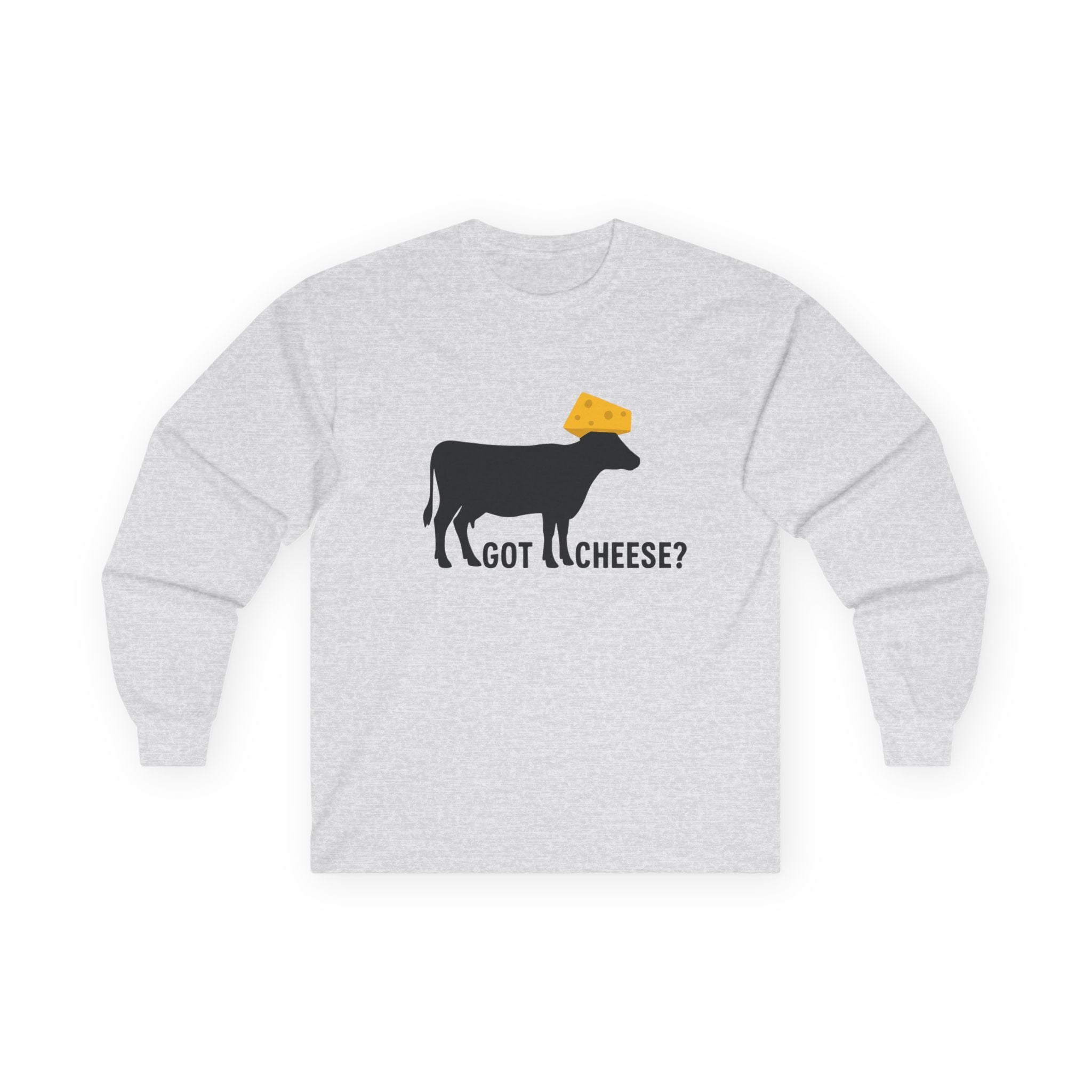 Cheesehead Cow Long Sleeve Tee