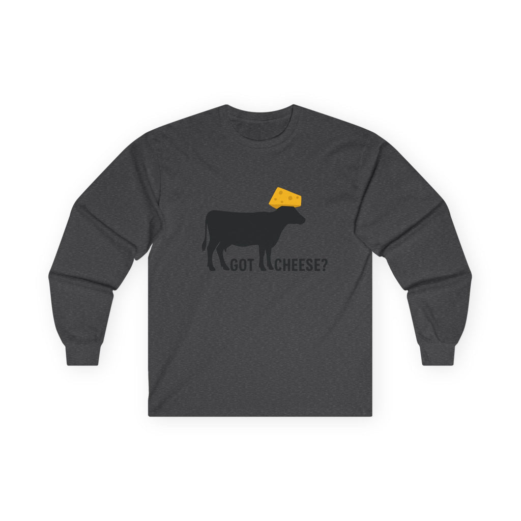 Cheesehead Cow Long Sleeve Tee