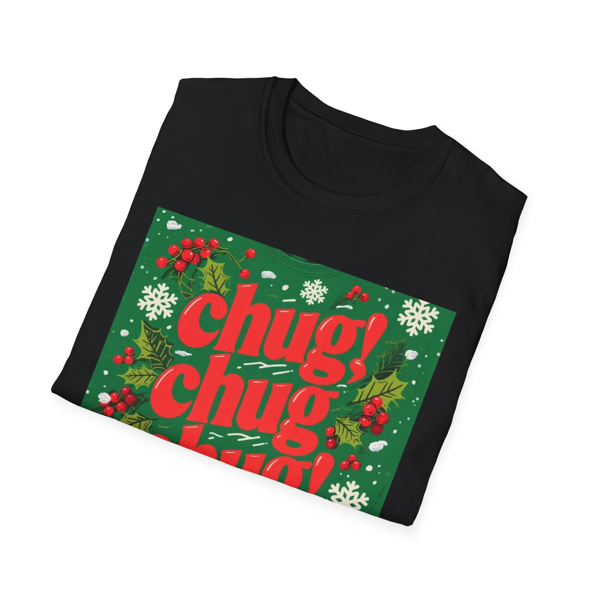 Christmas 'Chug! chug! chug!' T-Shirt