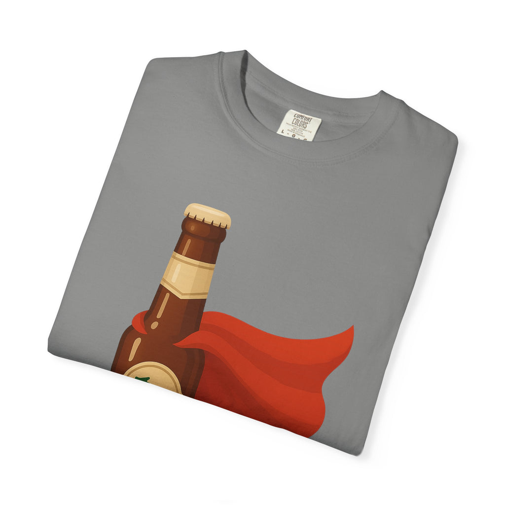 Alcohol Hero Beer Bottle T-Shirt — Funny Wisconsin Drinking Tee