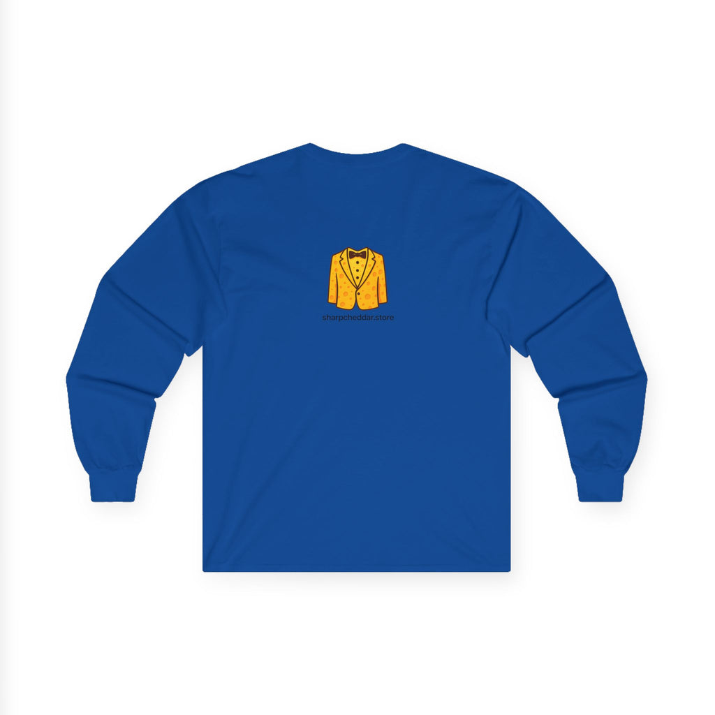 Cheesehead Cow Long Sleeve Tee