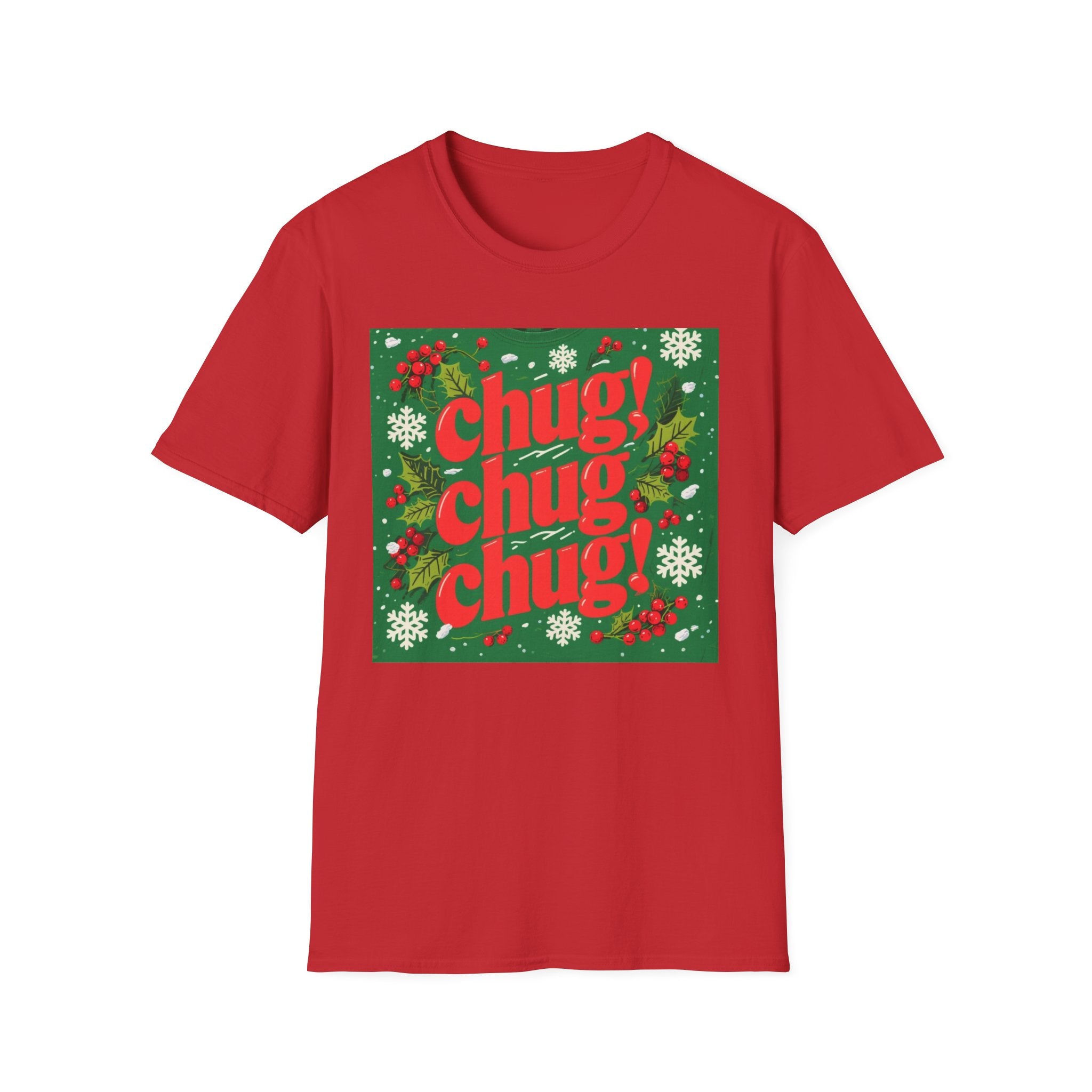 Christmas 'Chug! chug! chug!' T-Shirt