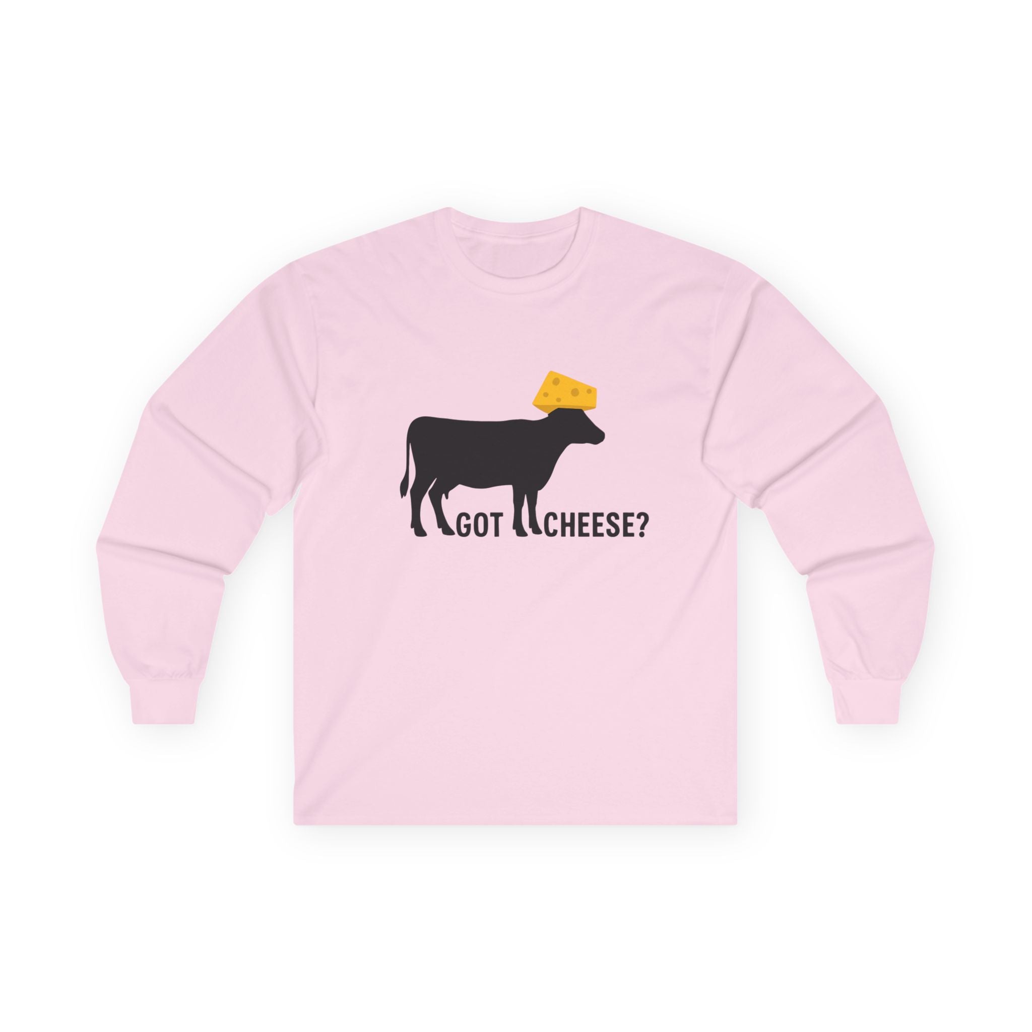 Cheesehead Cow Long Sleeve Tee