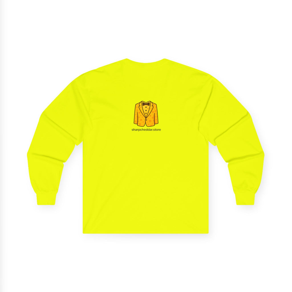 Cheesehead Cow Long Sleeve Tee