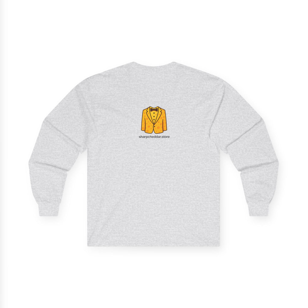 Cheesehead Cow Long Sleeve Tee